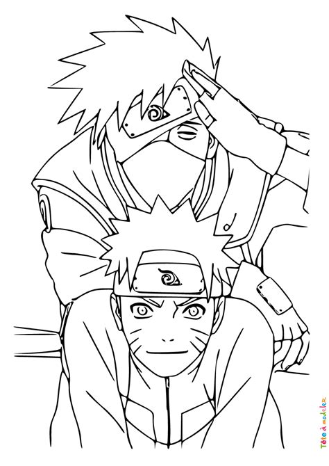 coloriage naruto shippuden|Coloriage Naruto à imprimer